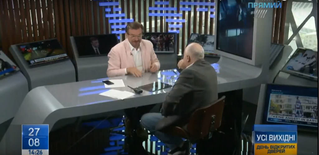 Ганапольський  та Кисельов про імідж Яценюка, Тимошенко та роботу “Прямого”