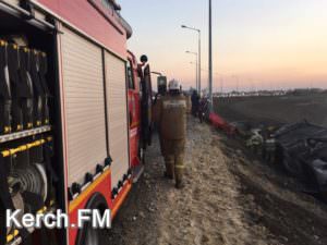 В окупованому Криму перекинувся автобус, 18 постраждалих (ФОТО)