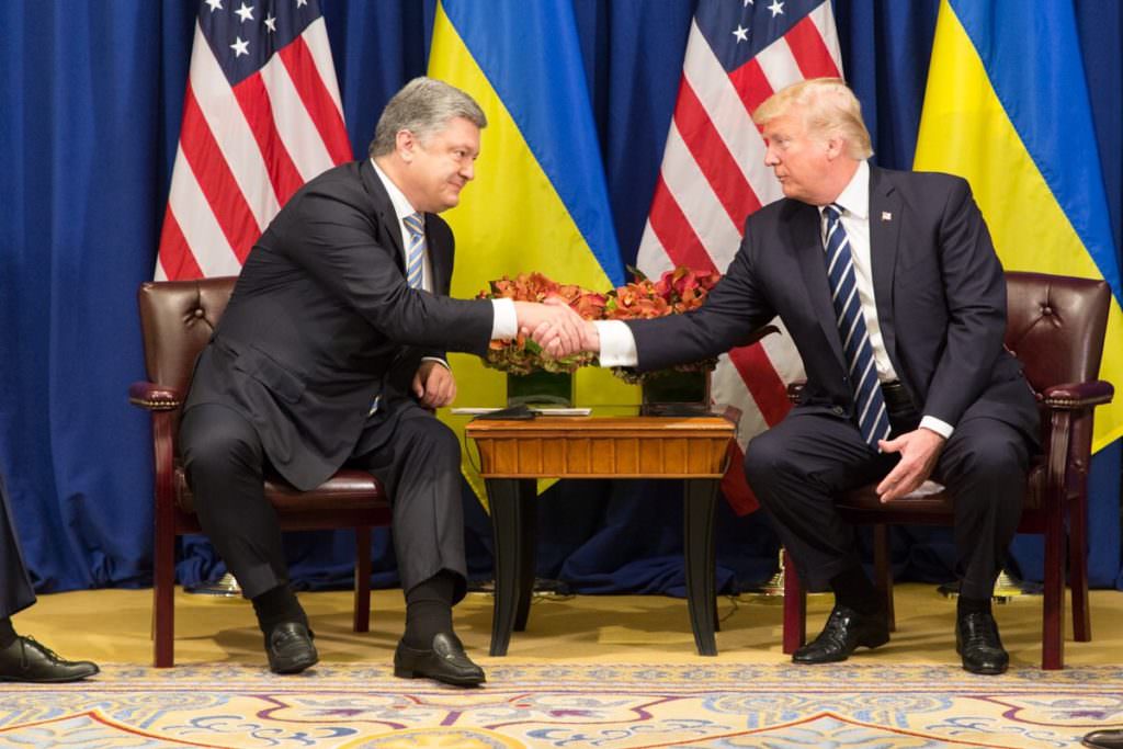 Порошенко: США повністю підтримали пропозиції України щодо розміщення на Донбасі миротворців