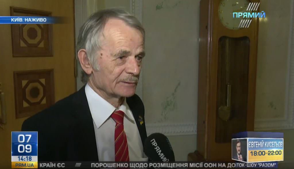 Джемілєв дав “Прямому” прогноз щодо повернення Криму