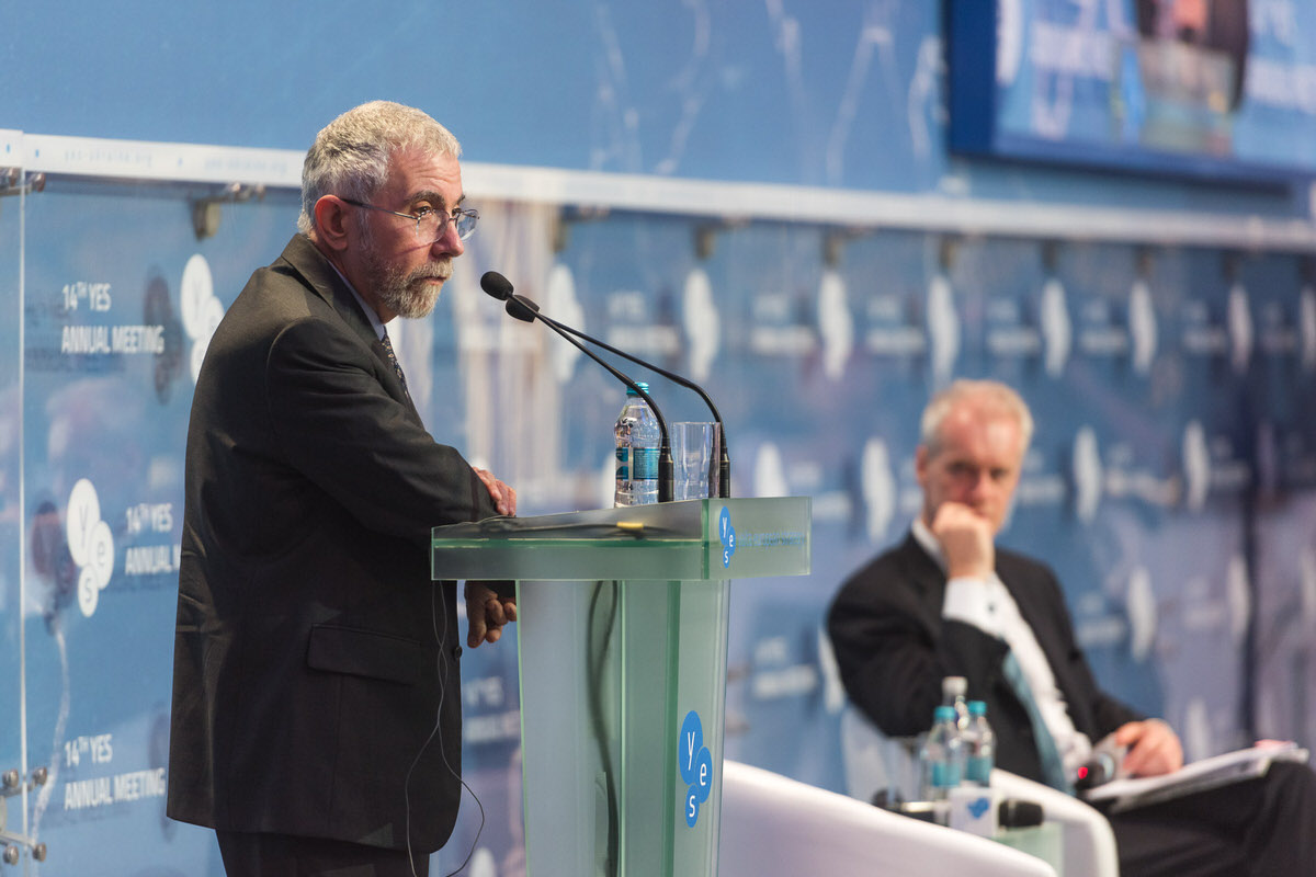 Пол Кругман, Професор Міського університету Нью-Йорка; лауреат Нобелівської премії з економіки (2008)