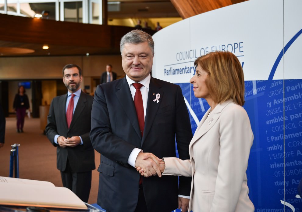 Кекріакідес, Порошенко, ПАРЄ