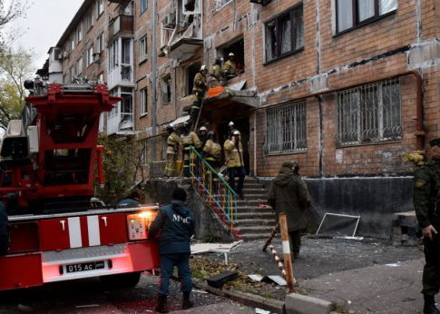У центрі Донецька стався потужний вибух: постраждали діти