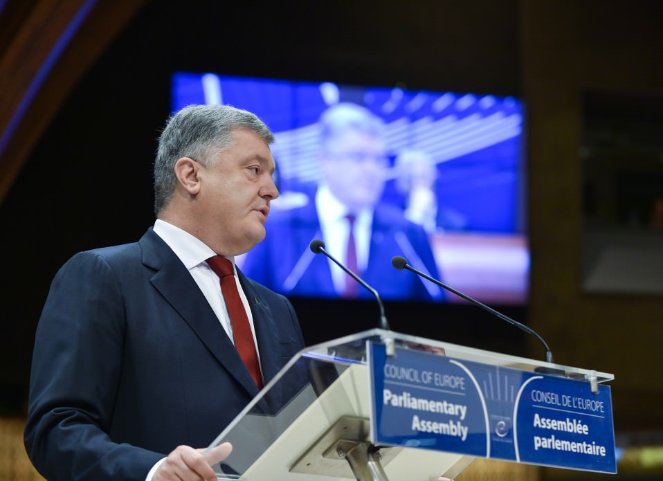 Виступ Петра Порошенка у ПАРЄ