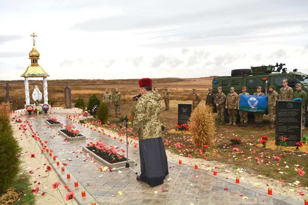 Під Слов’янськом відкрили пам’ятник Героям Небесної сотні