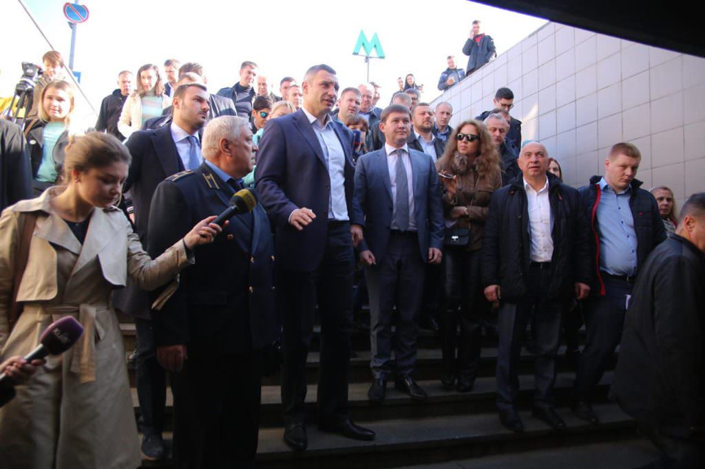 Кличко пообіцяв й надалі зносити МАФи в метро попри шалений супротив