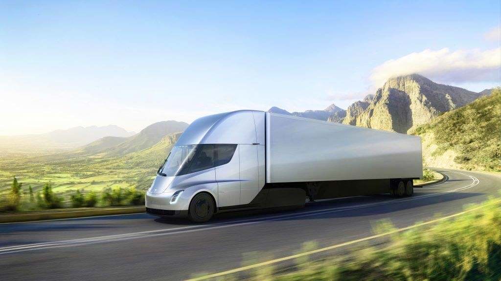 Революционный беспилотный електрогрузовик Tesla Semi: характеристики и фото