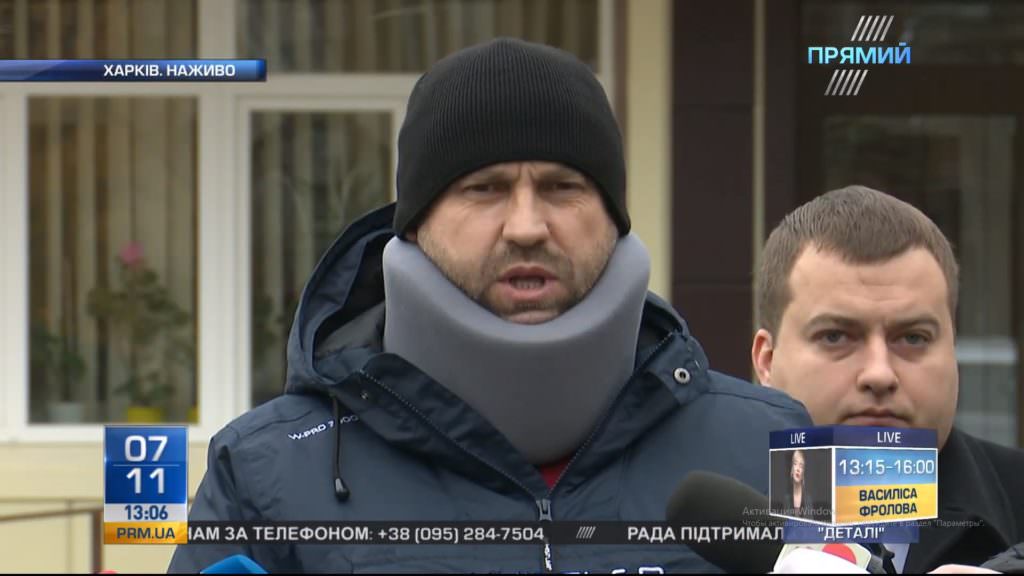 Ужасное ДТП в Харькове: Во время следственного эксперимента Геннадий Дронов начал голодовку (трансляция «Прямой»)