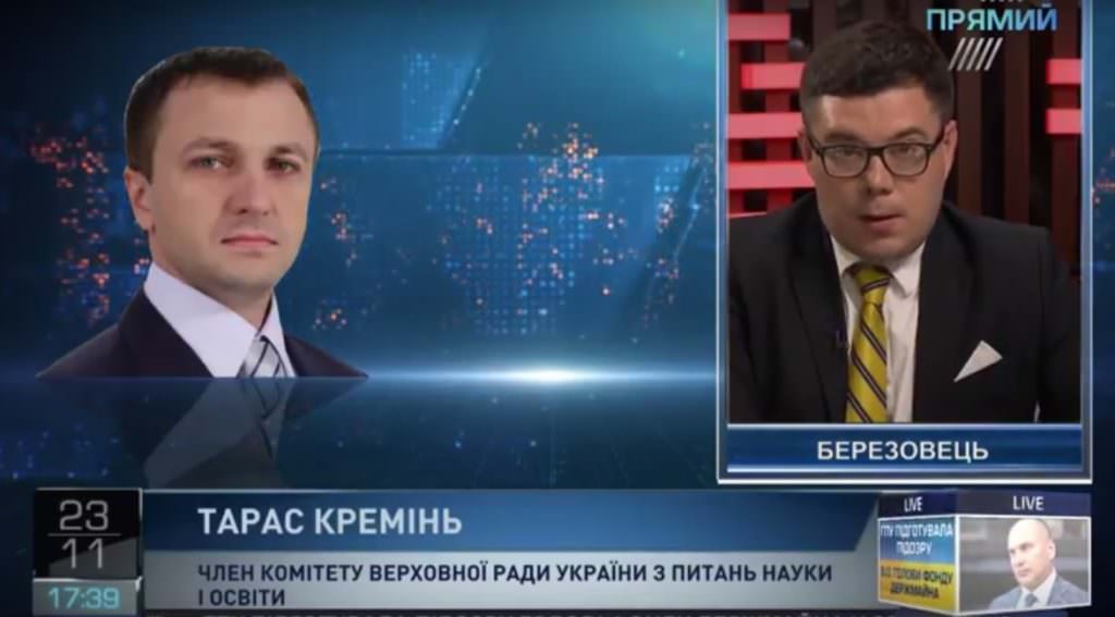 Кремінь назвав “Прямому” фактори, які допоможуть збільшити видання книжок в Україні