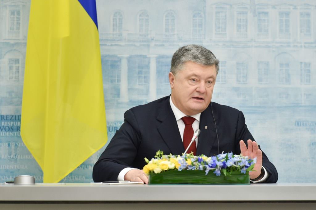 Порошенко в Вильнюсе провел встречи с литовским премьером и спикером сейма