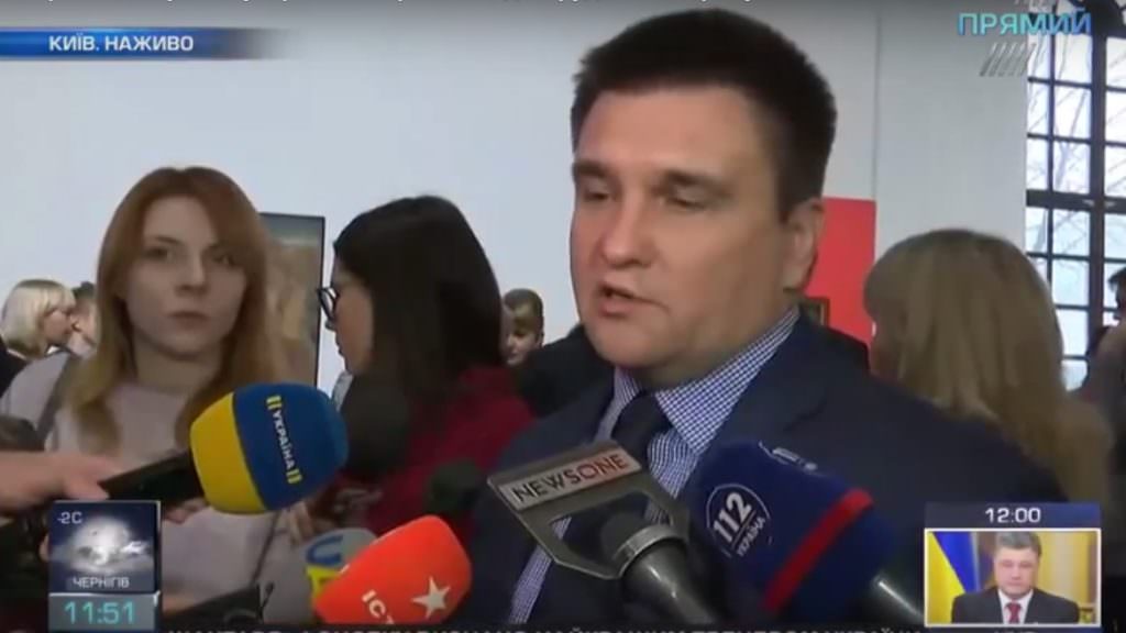 Обмен заложниками состоится в ближайшие недели — Климкин о результатах встречи с Лавровым