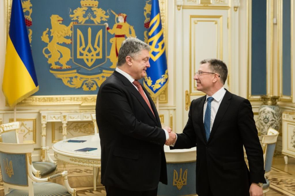 Петр Порошенко встретился с Куртом Волкером: появились подробности