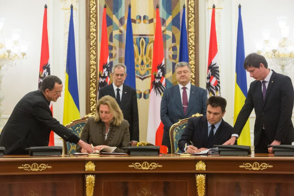 Украина и Австрия подписали Соглашение о сотрудничестве в области образования и культуры