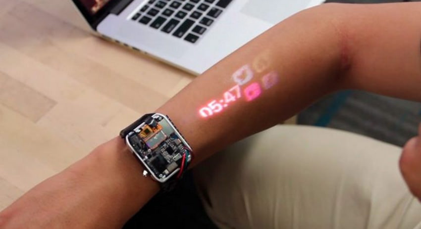 Годинник LumiWatch перетворить руку на сенсорний дисплей