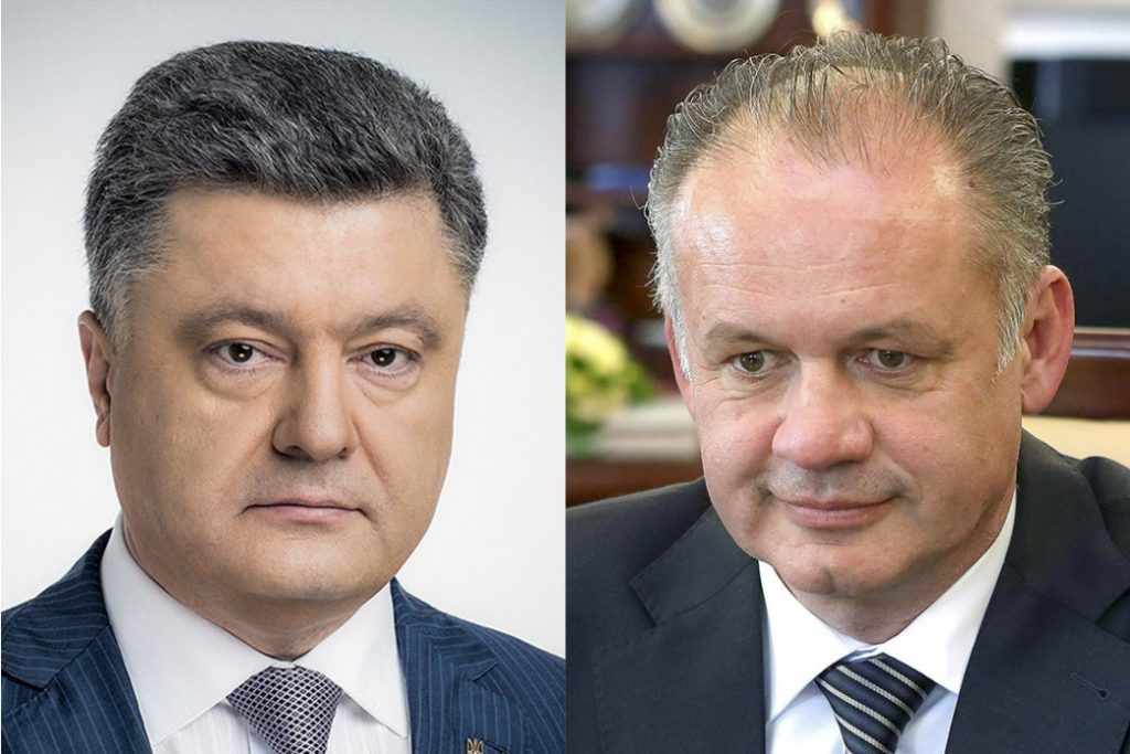 Порошенко обсудил с президентом Словакии подготовку к саммиту НАТО