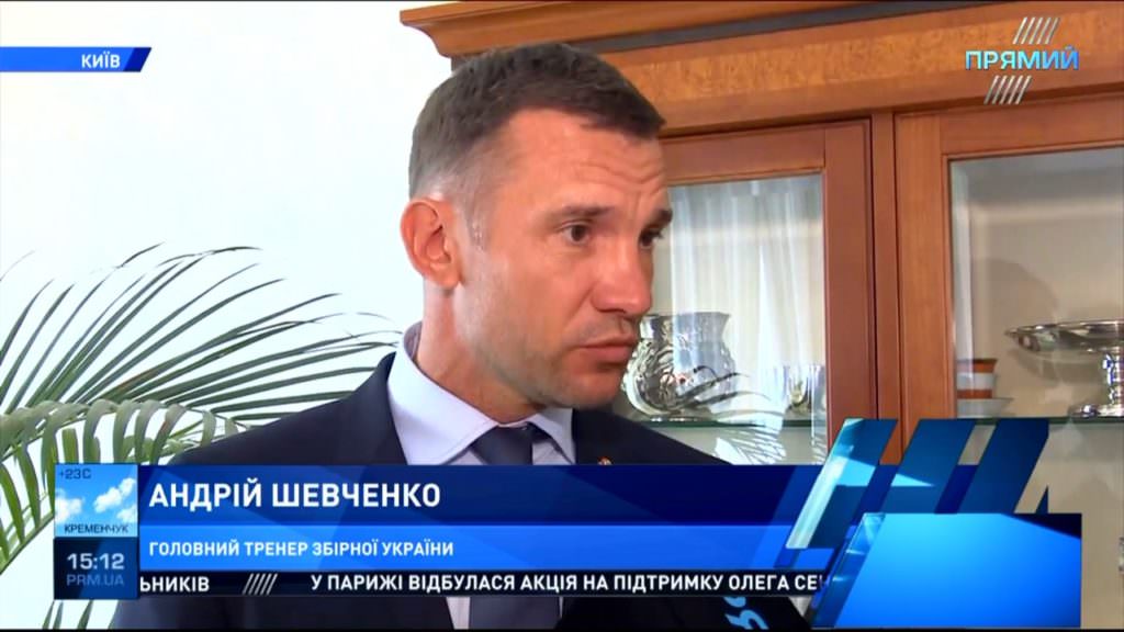 Андрей Шевченко получил орден звезды Италии за спортивные заслуги: подробности «Прямого»