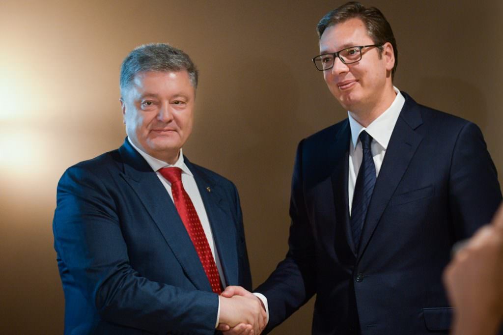 Президенти України та Сербії обговорили торгове співробітництво й співпрацю в гуманітарній сфері