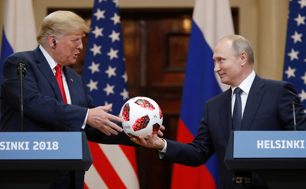 Американські спецслужби забрали у Трампа м’яч Путіна