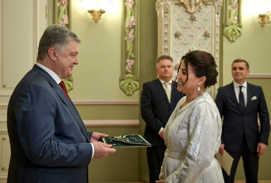 Порошенко прийняв вірчі грамоти послів Люксембургу, Киргизстану і Марокко