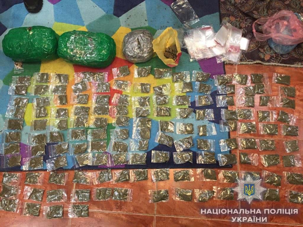 Полиция в Одессе задержала наркоторговца: изъято 3 кг каннабиса