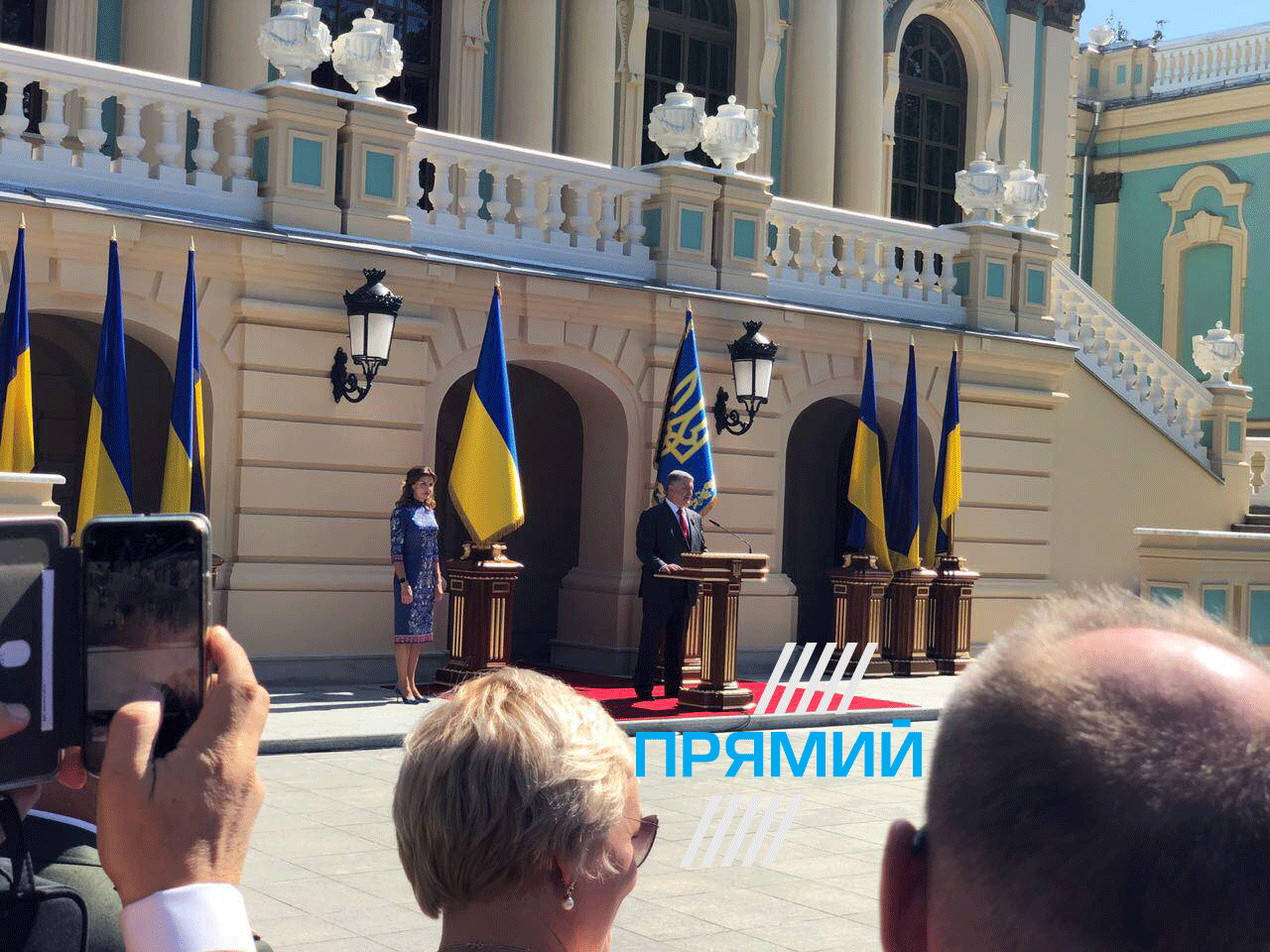 Закритий прийом у Маріїнському палаці 24.08.18