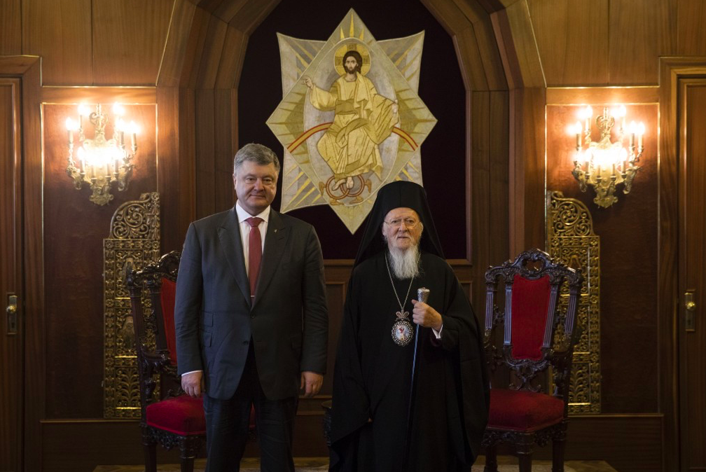 Вселенський Патріарх Варфоломій привітав українців з Днем Незалежності