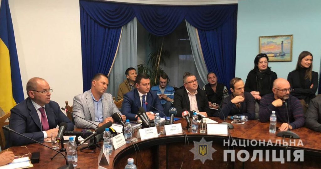 Одесская полиция задержала подозреваемых в нападениях на активистов