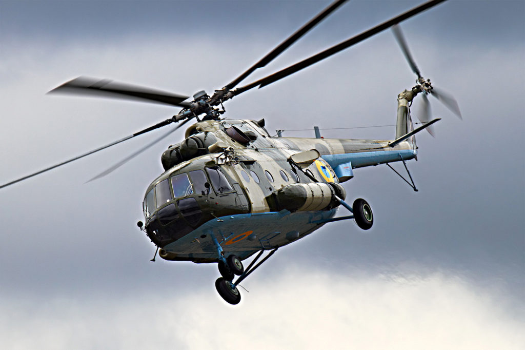 Ukrainian drones hit two Russian helicopters in the Voronezh region