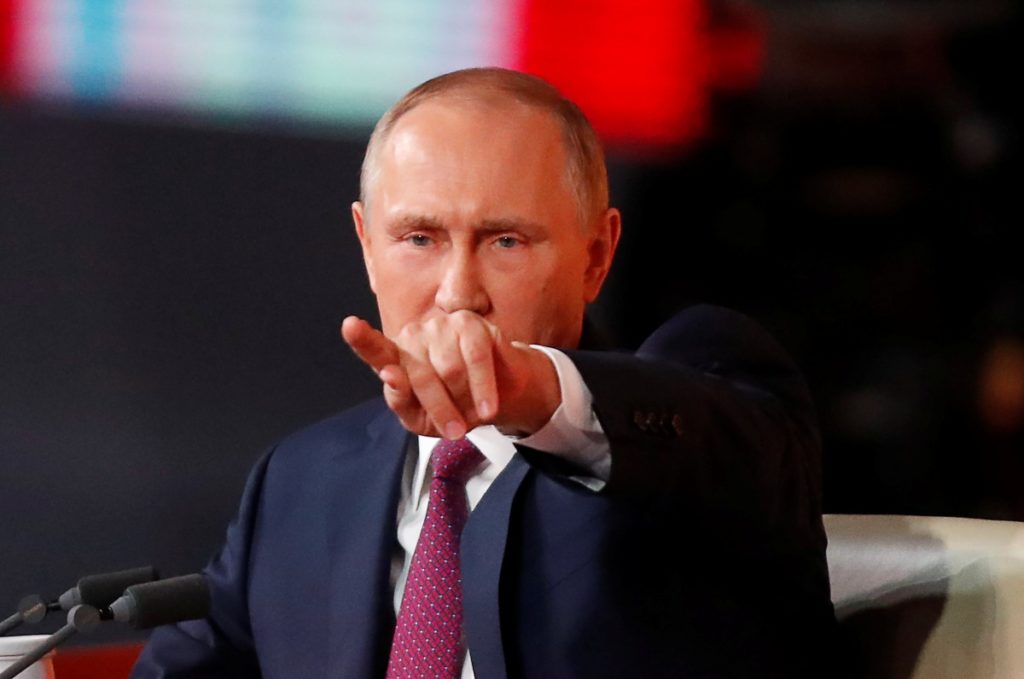 Якщо не Україна, то США: Путін назвав винних у масовому вбивстві у Керчі