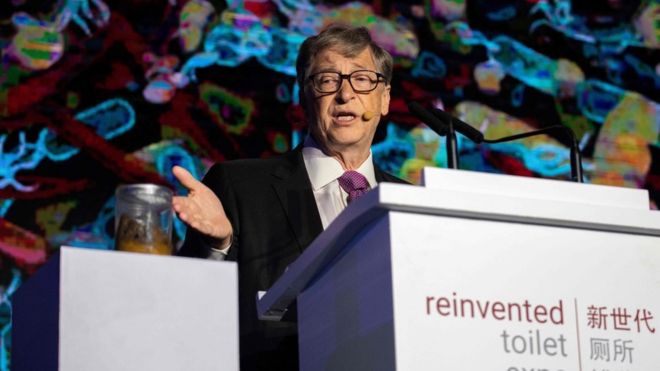 Bill Gates canceled his summit appearance due to the Epstein files.
