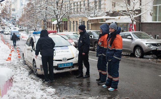 “Перший сніг”: з ранку в Києві вже сталось 300 ДТП