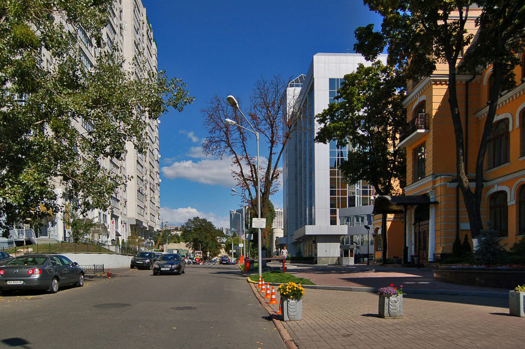 В Киеве переименовали улицу Тверскую