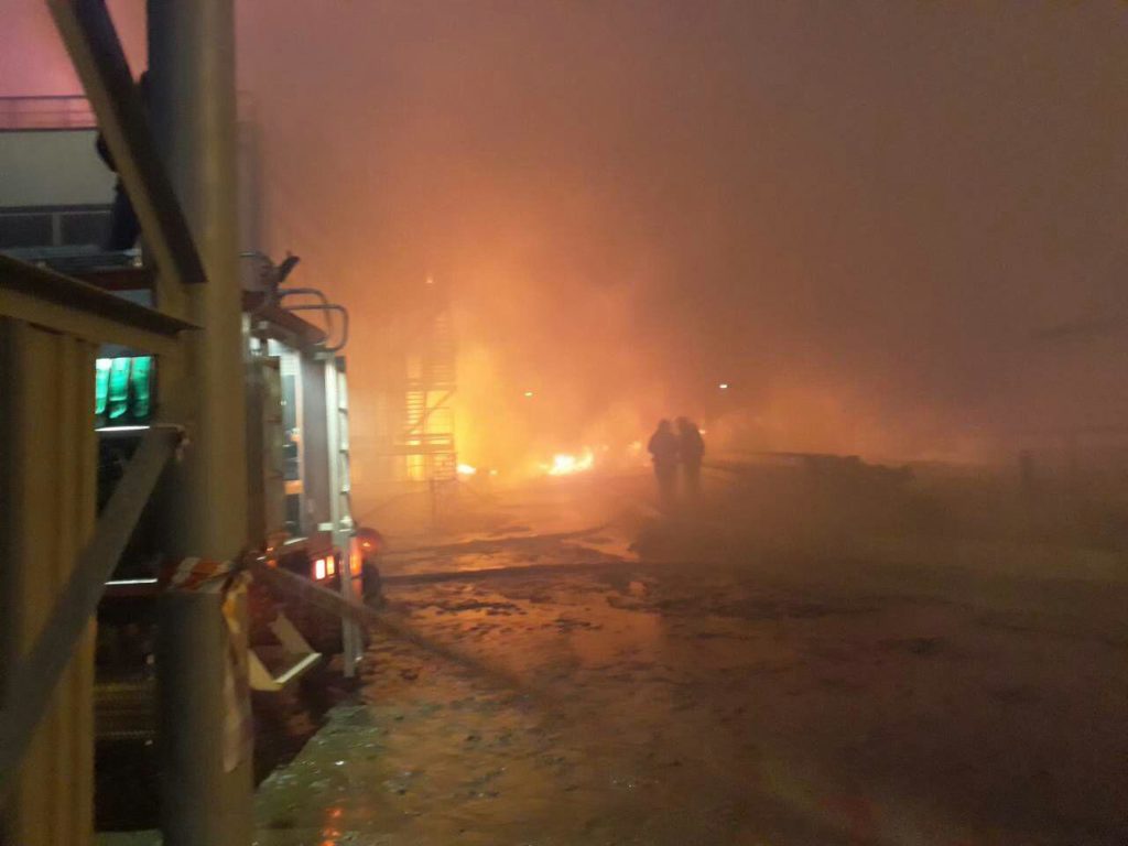 Пожар на маслоперерабатывающем заводе в Одесской области локализован
