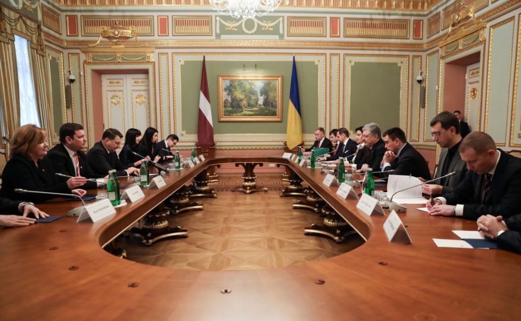 Украина и Латвия создали позитивные условия для экономического сотрудничества