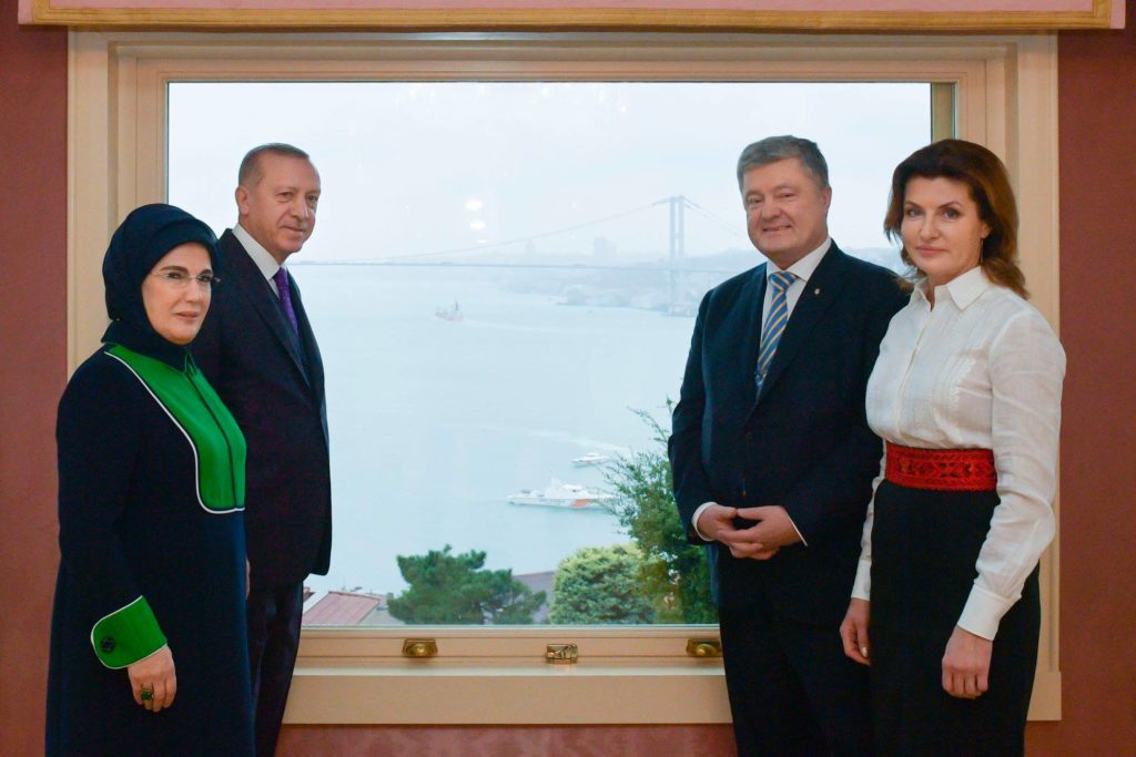 Порошенко и Эрдоган обсудили мероприятия по освобождению украинских политзаключенных