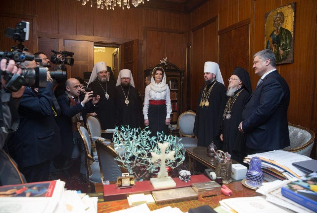 Порошенко запросив Варфоломія відвідати Україну