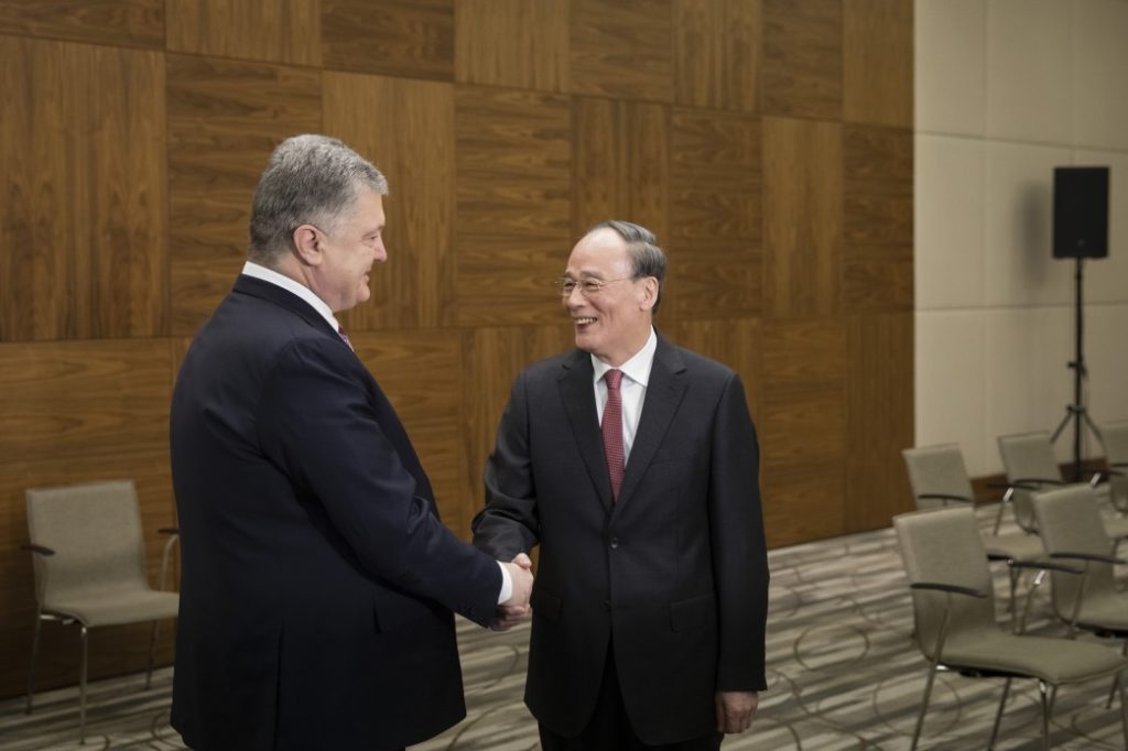 Порошенко та заступник голови КНР обговорили розвиток торговельно-економічної співпраці