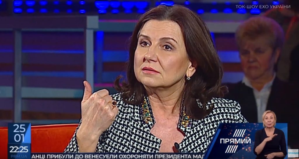 Я оставляю эту студию: Богословская ушла с  ток-шоу «Эхо Украины» Ганапольского