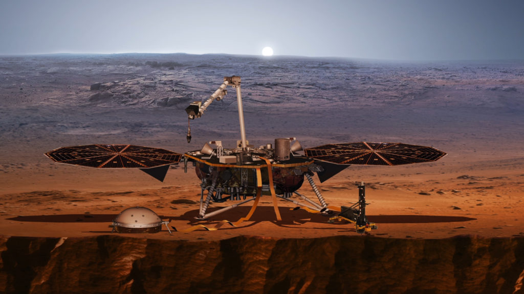 Погода на Марсі: зонд InSight розпочав передавання щоденних метеозвітів