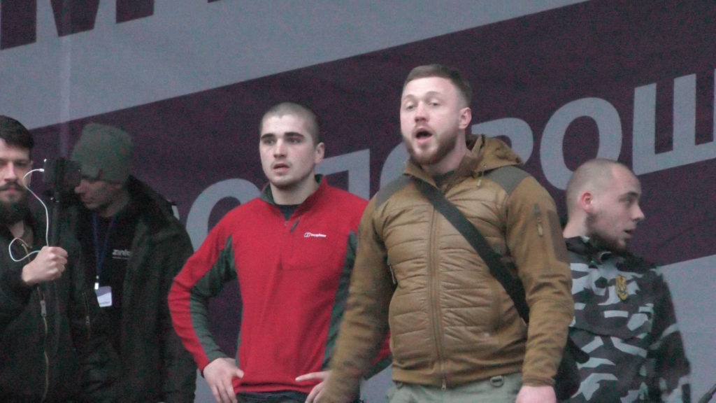 Нацкорпус в Черкассах: пустая площадь и позор