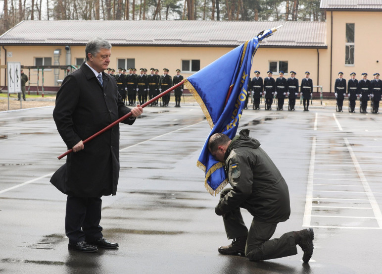 Президент присвоїв 45-му полку Нацгвардії ім’я Олександра Красіцького