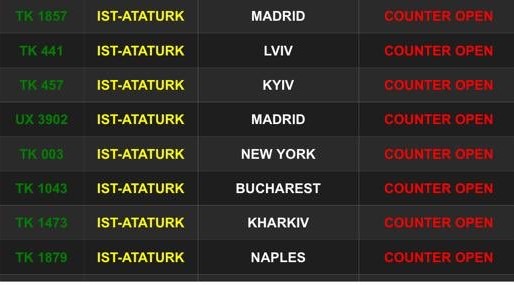 #KyivNotKiev: аеропорт Стамбула почав писати правильну назву столиці України