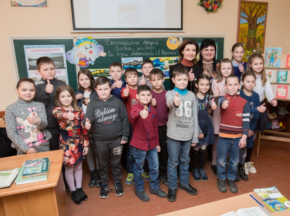 На Закарпатті в результаті реформи інклюзивної освіти кількість учнів у школах зросла в 2,5 рази – Марина Порошенко