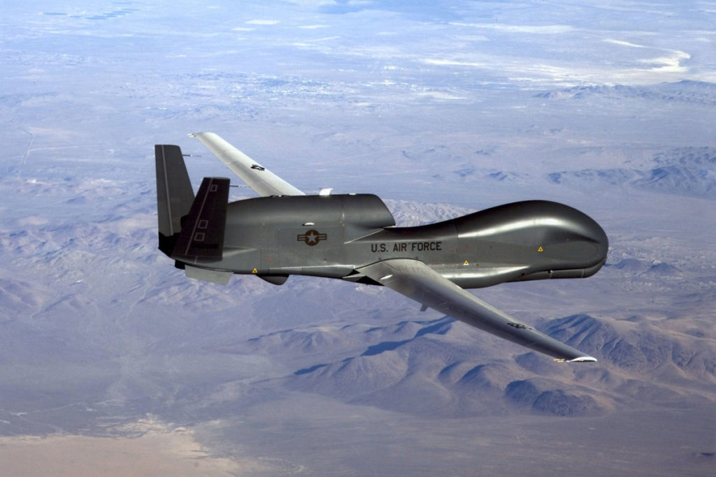 Розвідувальний безпілотник США моніторить ситуацію на Донбасі