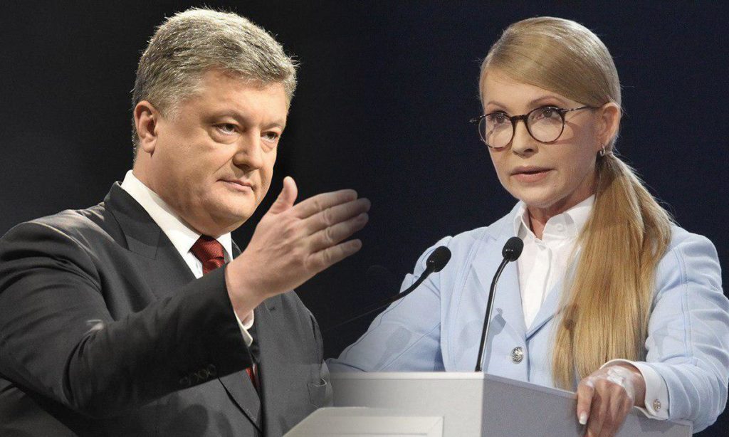 Порошенко во втором туре минимально выигрывает у Тимошенко — опрос