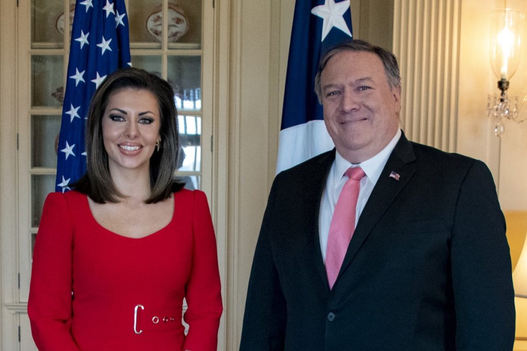 Новим спікером Держдепу стала співробітник Fox News Морган Ортегус
