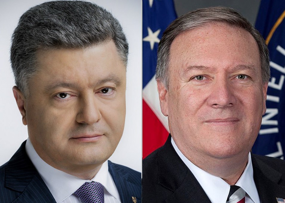 ПриватБанк і “повстанці” Зеленського на Донбасі: держсекретар США провів переговори з Порошенком