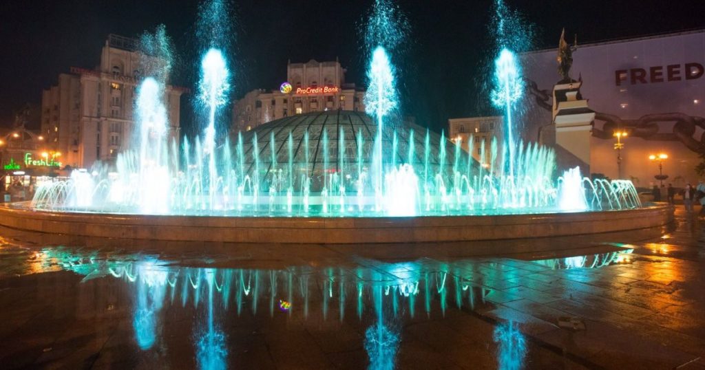 Киевские фонтаны начнут работу 27 апреля
