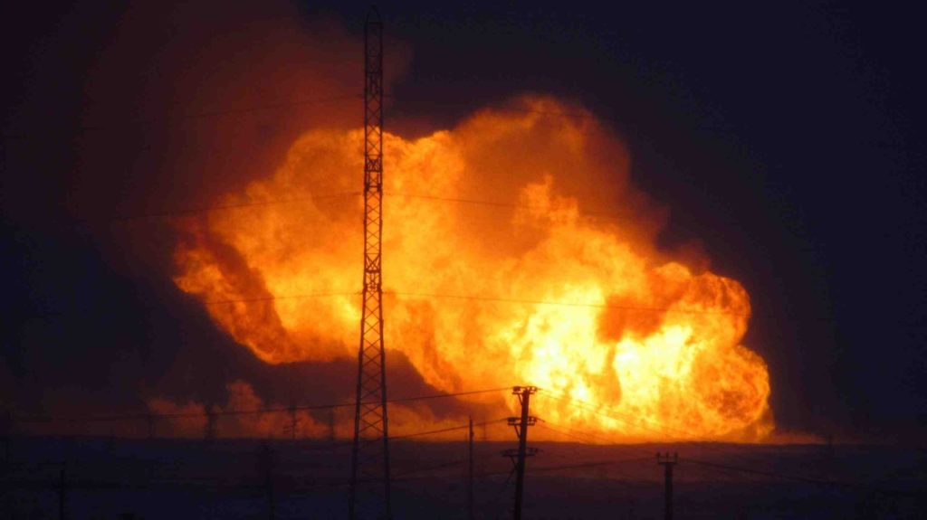 У Росії загорівся магістральний газопровід: перші подробиці