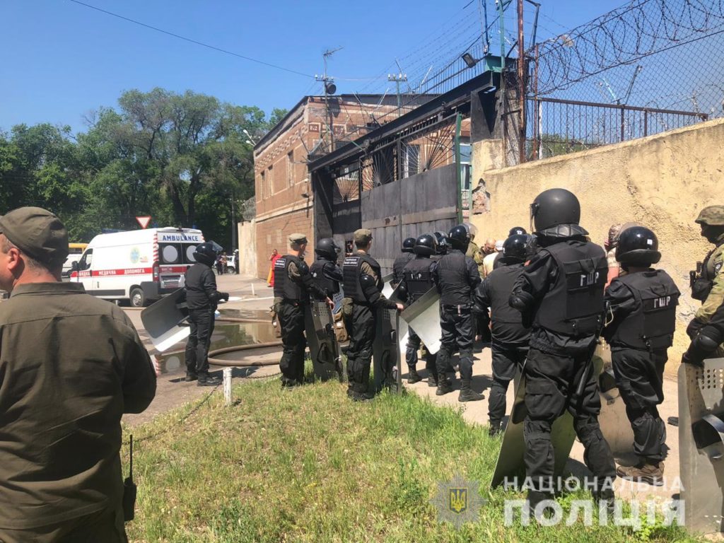 Бунт в Южной колонии №51 в Одессе: в полиции сообщили о пострадавших